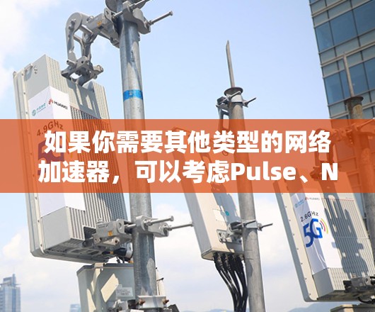 如果你需要其他类型的网络加速器，可以考虑Pulse、Netn8或其他高级网络加速器。这些工具通常提供更全面的功能，适合追求高带宽的用户