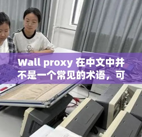 Wall proxy 在中文中并不是一个常见的术语,可能有以下几种解释 Wall proxy 在中文中并不是一个常见的术语,可能有以下几种解释