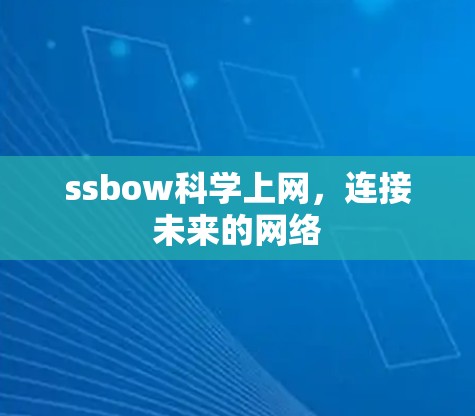 ssbow科学上网,连接未来的网络 ssbow科学上网,连接未来的网络