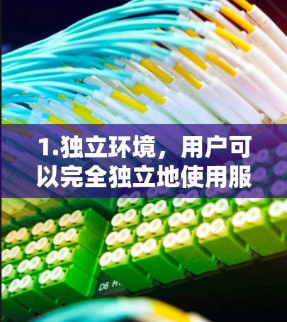 1.独立环境,用户可以完全独立地使用服务器,无需访问主服务器,数据和资源可以仅通过网络传输 1.独立环境,用户可以完全独立地使用服务器,无需访问主服务器,数据和资源可以仅通过网络传输
