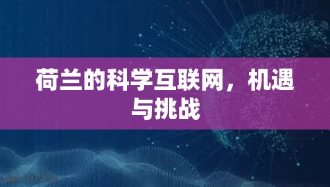 荷兰的科学互联网,机遇与挑战 荷兰的科学互联网,机遇与挑战