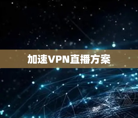 加速VPN直播方案 加速VPN直播方案
